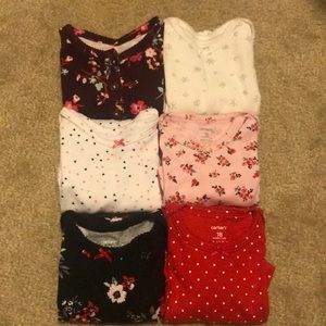 6 gorgeous Onesies almost new